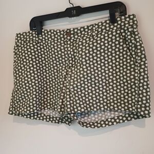Old Navy Olive Green Polka Dot Women’s Shorts